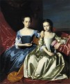 Mary und Elizabeth Royall kolonialen Neuengland Porträtmalerei John Singleton Copley